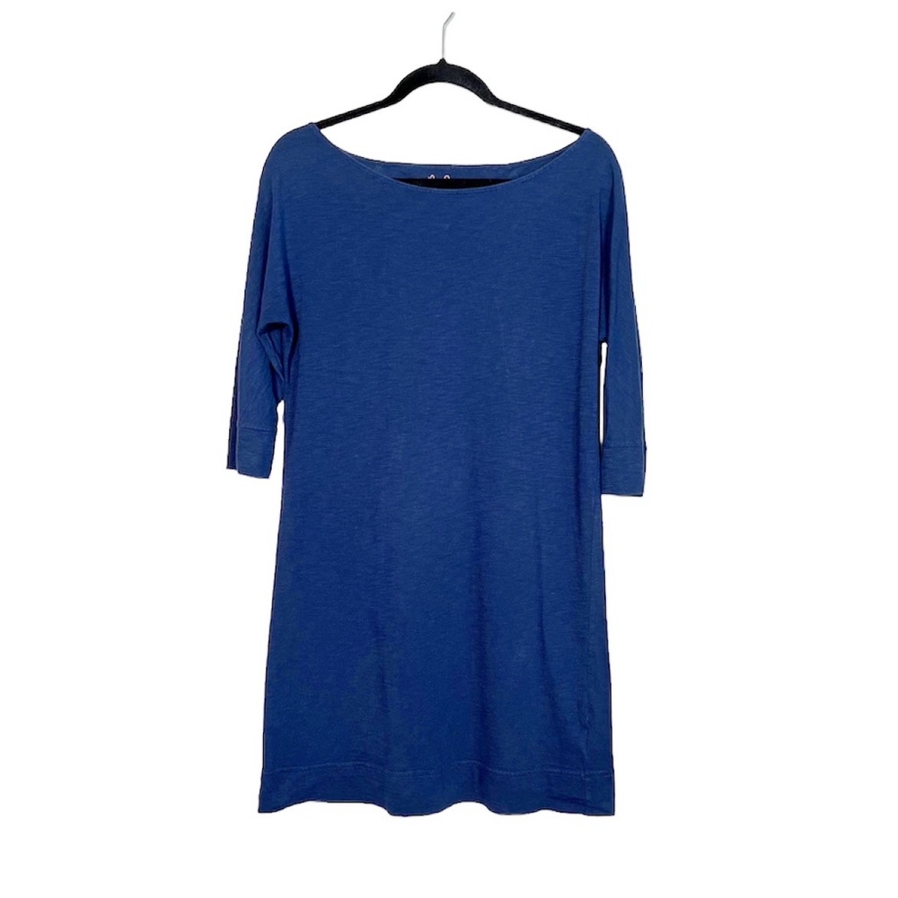 LILLY PULITZER Cassie 100% Pima Cotton Classic Dress in Blue size Medium